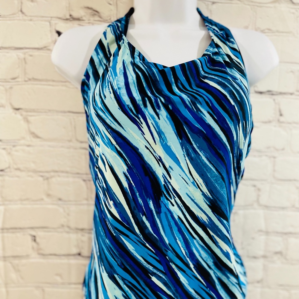 Blue Wave vintage bathing suit size 16 fair Isles